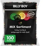 BILLY BOY 100 Mixed Condoms 52mm Original Fit
