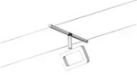 CorDuo LED Seilsystem Frame Einzelspot 280lm 4,8W 3000K 12V Chrom matt, Chrom