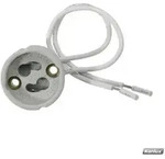 GU10 Sockel 230V, Fassung, Anschlussockel, Keramiksockel GU10 f&uuml;r 230 Volt mit Kabel