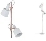 Paulmann Neordic Haldar Stehleuchte max.2x20W E14 Wei&szlig;/Kupfer matt 230V Metall