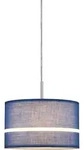 Paulmann DecoSystems Lampenschirm Tessa 50W Blau Stoff