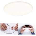 VariFit LED Einbaupanel 3-Step-Dim Veluna IP44 rund 185mm 17W 1400lm 3000K Satin