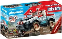 Playmobil 71430-UNIT, Playmobil Rally Car Construction Game Silber Kinder