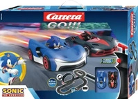 Carrera Sonic The Hedgehod And Shadow Rc Car 2 Units Durchsichtig Kinder Blue / Red