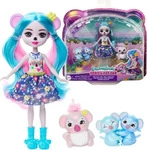 Enchantimals HNT61-UNIT, Enchantimals Koala Family Doll Rosa Kinder