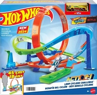 Hot Wheels HTK16-UNIT, Hot Wheels Action Toy Car Track Extreme Looping Cyclone...