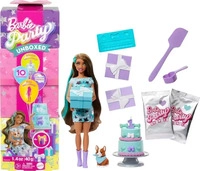 Barbie JFG72-UNIT, Barbie Doll With Surprise Party Reveal Mehrfarbig Kinder Blue