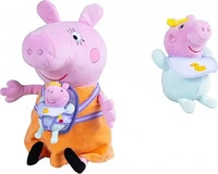 Peppa Pig 4006592099756-UNIT, Peppa Pig Mummy Pig New Era Teddy 33 Cm Rosa Kinder