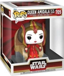 Funko 760126, Funko Star Wars Deluxe Queen Amidala On The Throne Rot Kinder