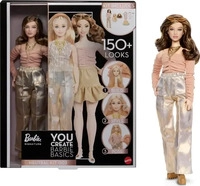 Barbie JJX37, Barbie You Create Mass 03 Doll Golden Kinder