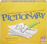 Pictionary JDY00-UNIT, Pictionary Original Board Game Durchsichtig Kinder