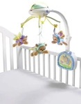 Fisher Price CDN41-UNIT, Fisher Price Carousel Crib Mobile Flying Bears Mehrfarbig
