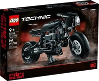 Lego 66342155-UNIT, Lego The Batman Batcycle Construction Game 641 Pieces Silber