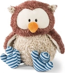 Nici 48079, Nici Owl Oscar With Joint Head Turnable Teddy 50 Cm Mehrfarbig Kinder