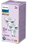 LED Lampen Set 2x GU10 Reflektor 3.5W = 35W 255lm 2700K Warmwei&szlig; PHILIPS