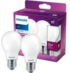 Set mit 2x LED-Gl&uuml;hbirne E27 A60 8,5W = 75W 1055lm 4000K Neutralwei&szlig;faden...
