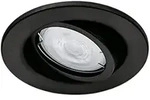 LED FRESCO GU10 Kreisf&ouml;rmig Beweglich Schwarz PHILIPS