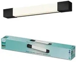 LED Spiegelbeleuchtung 5W 730lm 2700K 44cm IP44 Schwarz Rover Philips