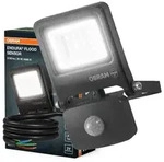 LED-Fluter Halogen-Au&szlig;enstrahler mit Bewegungs- und D&auml;mmerungssensor 30W 4000K