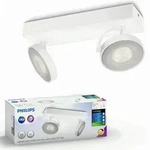 LED-Deckenleuchte 2x 4.5W 2700K Dimmbar CLOCKWORK Moving White PHILIPS