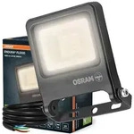 LED-Strahler Halogen-Au&szlig;enstrahler 20W 3000K Warmwei&szlig; 1800lm Grau IP65 ENDURA Osram