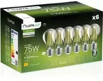 6x LED Lampen E27, Gl&uuml;hbirne A60 8W = 75W 1055lm 360&deg; 4000K Neutralwei&szlig;...