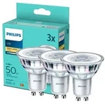 3x LED Lampen GU10 4,6W = 50W 355lm 2700K Warmwei&szlig; 36&deg; PHILIPS