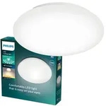 LED Plafond Aufputz MOIRE 10W 2700K 24cm Wei&szlig; Rund PHILIPS
