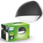 LED Gartenleuchte Wandleuchte DUST myGarden 3W 2700K IP44 Anthrazit PHILIPS