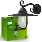 Gartenleuchte LED Wandleuchte PASTURE myGarden E27 IP44 Downward Lantern Schwarz