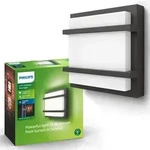 Gartenleuchte LED Wandleuchte PETRONIA myGarden 12W 2700K IP44 Decke Anthrazit