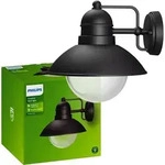 Gartenlampe LED Wandlampe HOVERFLY myGarden E27 IP44 Laterne f&uuml;r Daunen Schwarz