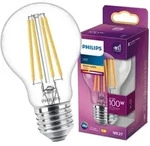 E27 A60 LED Lampen 10,5 W = 100 W, 1521 lm, 2700 K, Warmwei&szlig;es Filament PHILIPS