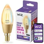 LED-Gl&uuml;hbirne E14 C35 4.9W = 25W Gl&uuml;hfaden Amber SMART WiFi WiZ