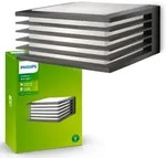 LED Gartenleuchte Wandleuchte SHADES myGarden E27 IP44 Anthrazit PHILIPS