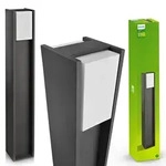 LED-Au&szlig;engartenleuchte BRIDGE myGarden E27 IP44 Mast 80cm Anthrazit PHILIPS