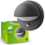 Gartenleuchte LED Wandleuchte JUNE myGarden E27 IP44 Rund mit Bewegungsmelder