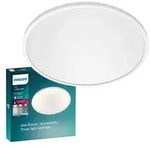 LED-Deckenleuchte SUPERSLIM 15W 4000K 30cm Dimmbar Wei&szlig; PHILIPS