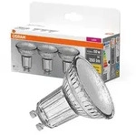 3x LED Leuchtmittel GU10 3,6W = 50W 350lm 2700K Warmwei&szlig; 36&deg; OSRAM Sockel
