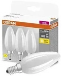 3x LED Lampen E14 B35 5,5W = 60W 806lm 2700K Warmwei&szlig; 300&deg; Filament OSRAM BASE