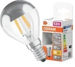 LED-Lampe P45 Kugel E14 4W = 31W 350lm 2700K Warmwei&szlig; 300&deg; Silber Retrofit