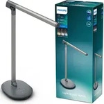 SWORD 12W CCT LED Tisch-Schreibtischlampe dimmbar grau PHILIPS