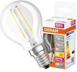 LED-Lampe E14 P45 2.8W = 25W 250lm 2700K Warmwei&szlig; 320&deg; Gl&uuml;hfaden Dimmbar OSRAM