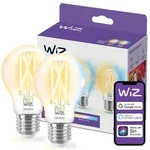 2x LED-Lampe E27 A60 7W = 60W 2700-6500K FILAMENT SMART WiFi WiZ
