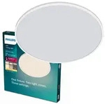 Plafond LED-Anbauleuchte OZZIET 36W 2700K 50cm Wei&szlig; Rund PHILIPS