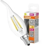 LED Leuchtmittel E14 BA35 3,4W = 40W 470lm 2700K Warmwei&szlig; 300&deg; CRI90 Filament...