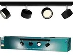 LED-Reflektor-Deckenleuchte 22W 2200lm 2700K Schwarz Bruder Philips