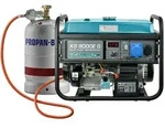 "K&ouml;nner & S&ouml;hnen" LPG/Benzin-Generator KS 9000E G - 6kW Nennleistung - Benzin-