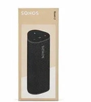 Sonos Roam 2 tragbarer WLAN- und Bluetooth-Lautsprecher, Schwarz