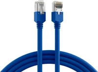 EFB-Elektronik K8014.2, Patchkabel Cat.5E RJ45-Hirose mit SFTP K8014.2m bl